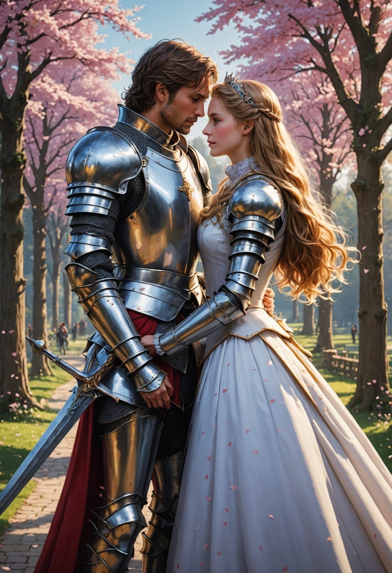 Chivalrous Knight and Enchanted Princess