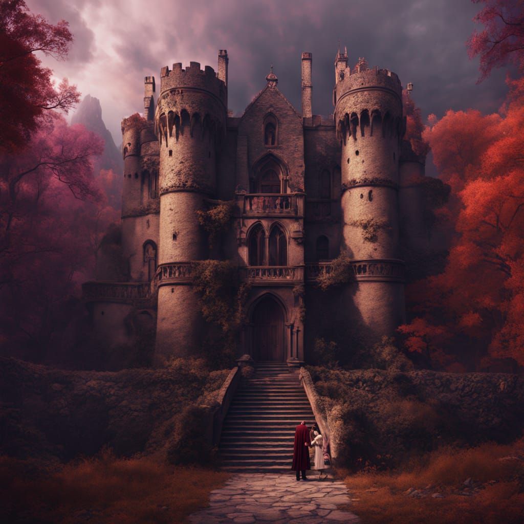 Vampire Family History in Gothic Horror Style