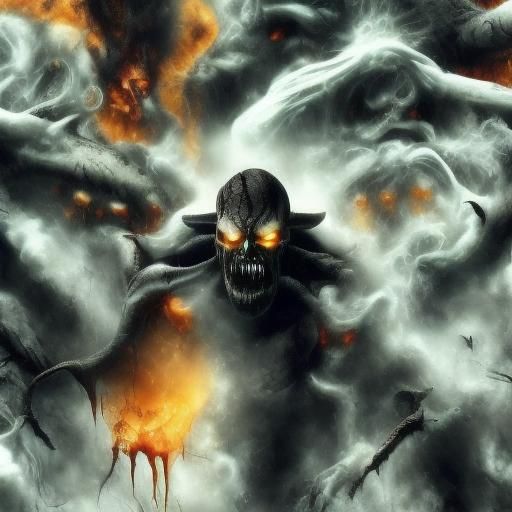 an “unearthly” figure