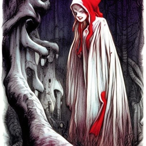 little red cap fairy tale