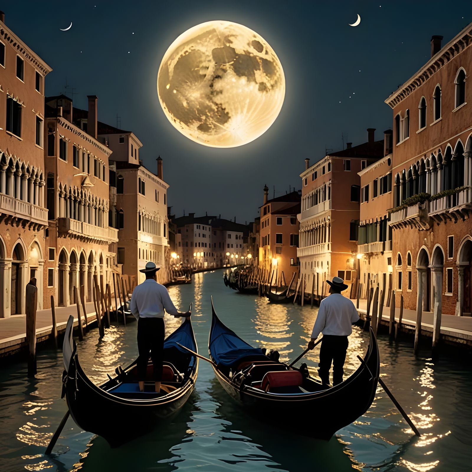 Bundling, Venetian style.