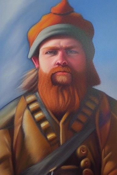 Caleb the Scotsman warrior