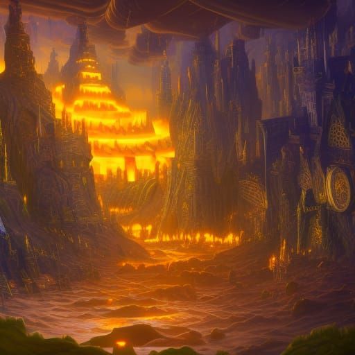 River of melted cheese