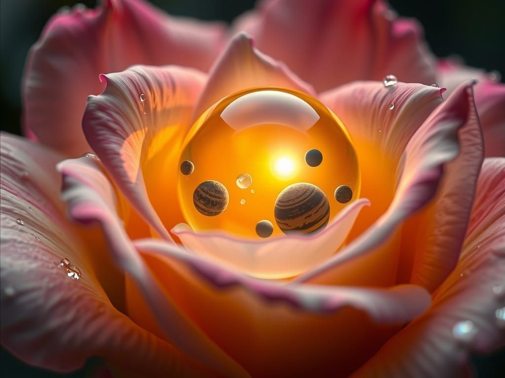 Dew Drop Solar System: A Macrocosmic View