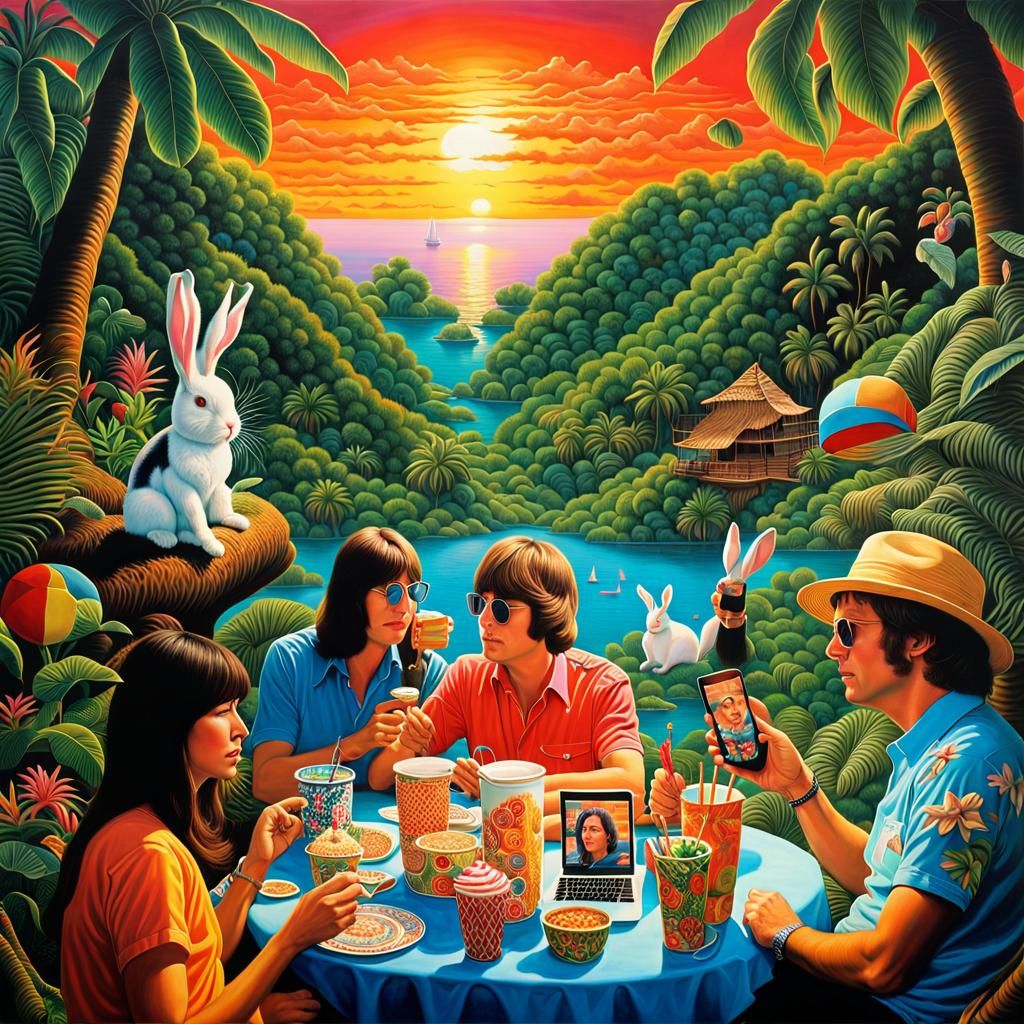 Surreal Maximalist Meeting in the Jungles of Vietnam