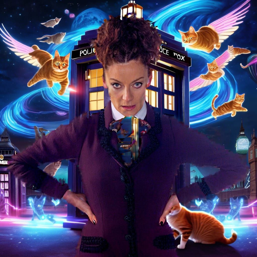 THE MISTRESS "MISSY" AND HER ONE-WINGED FELINE-SPECTERS TOUR LONDON NIGHTSPOTS [ Episode ONE ]