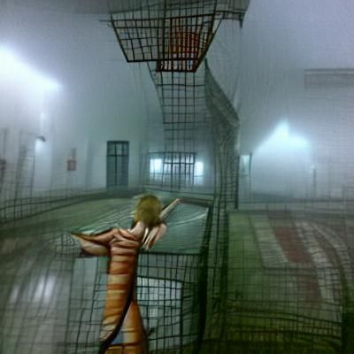Silent Hill 2 Inspired Prison Interior