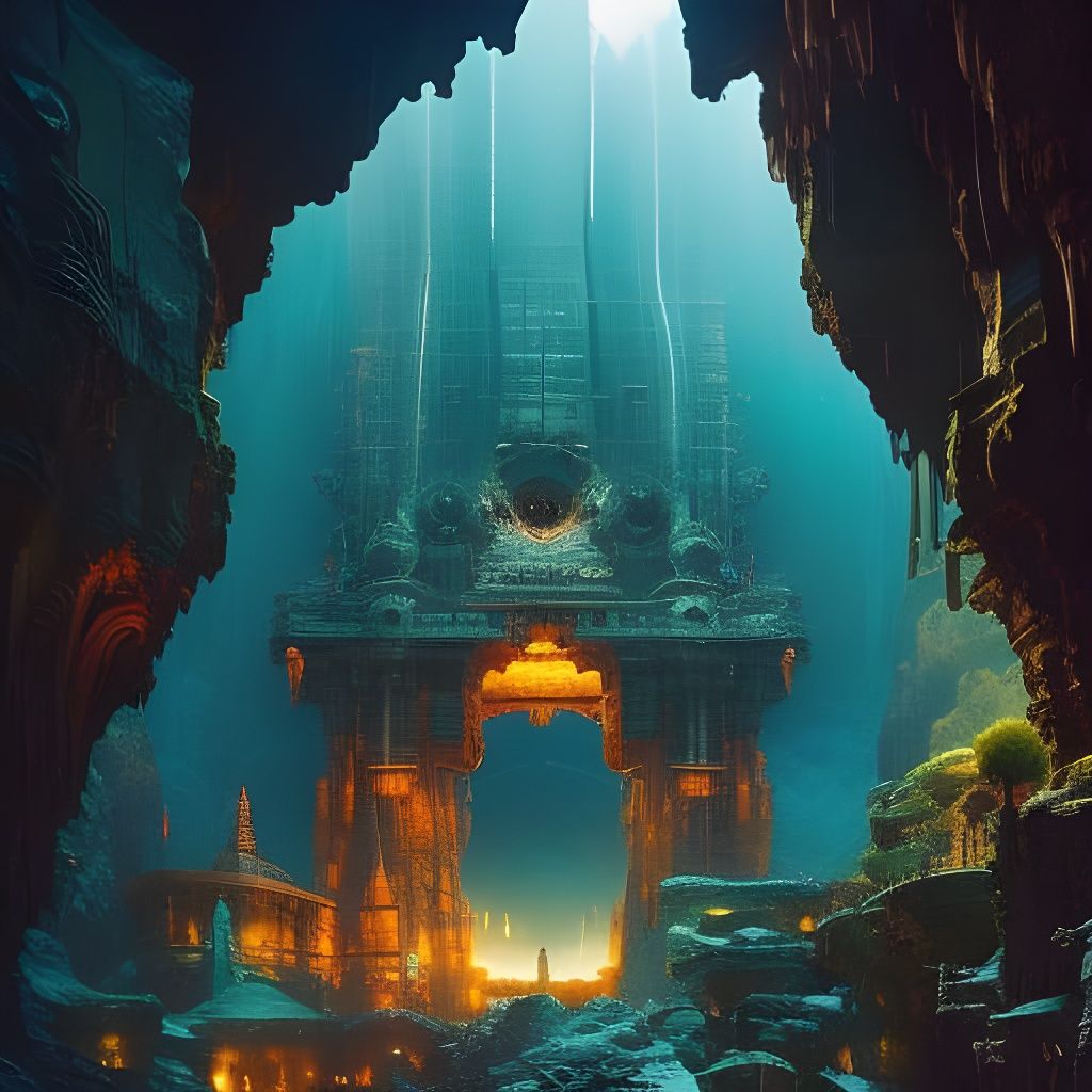 Underground City inspired by Jules Verne ...