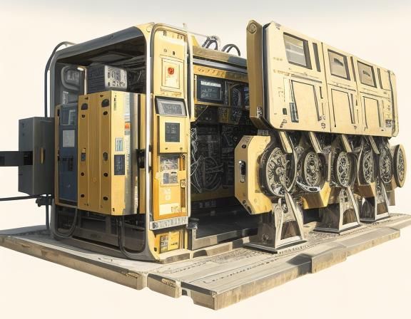 A new and mysterious machine ...