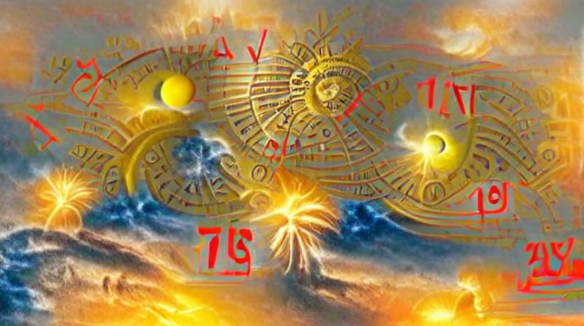 Mayan Calendar: Yellow Cosmic Sun Cycle