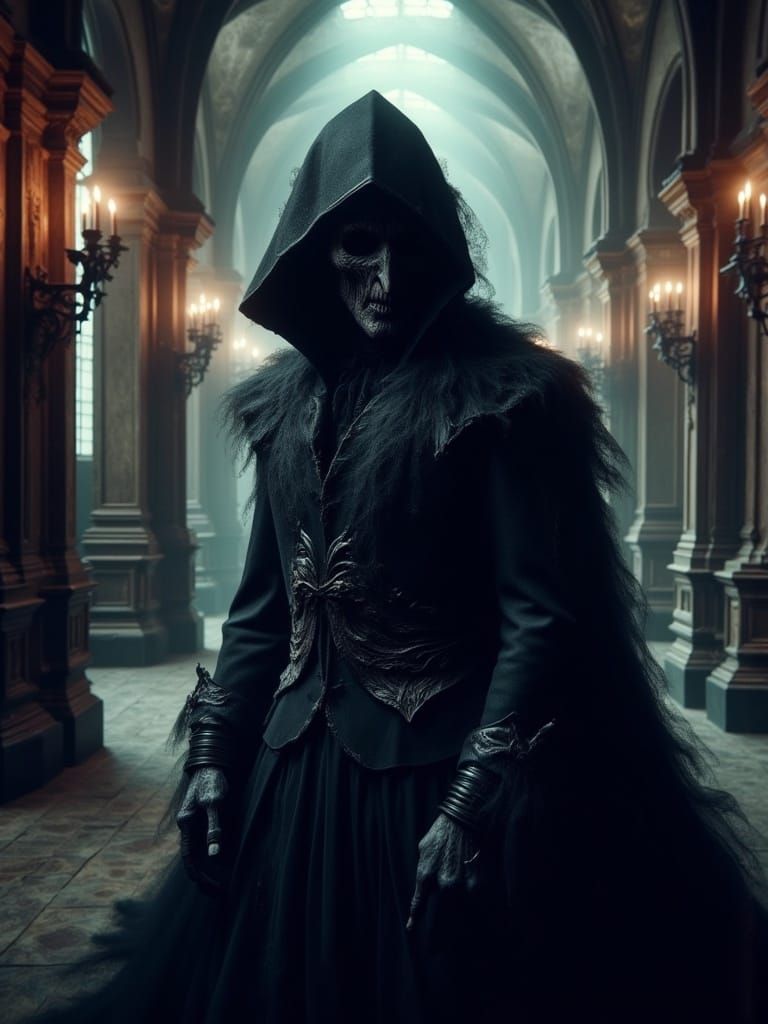 Gothic Noble in Dark Castle