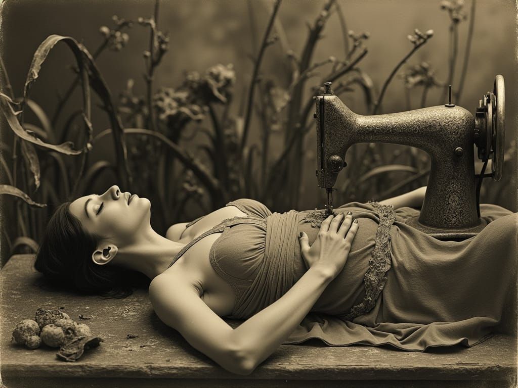 Decaying Elegance in a Gothic Fever Dream