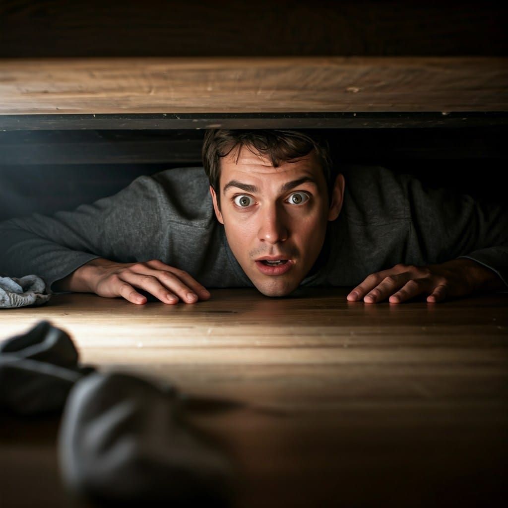 Terror Under the Bed: A Frightening Portrait
