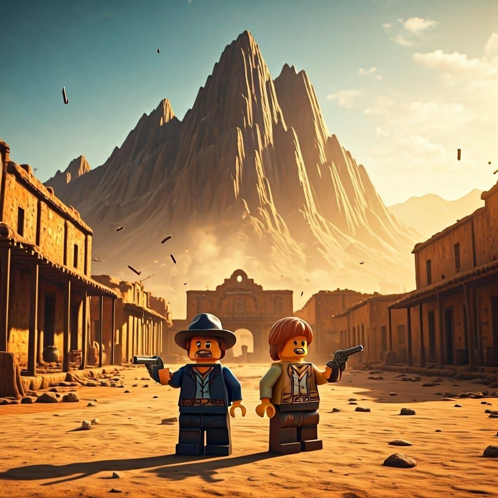 Lego Butch Cassidy and the Sundance kid