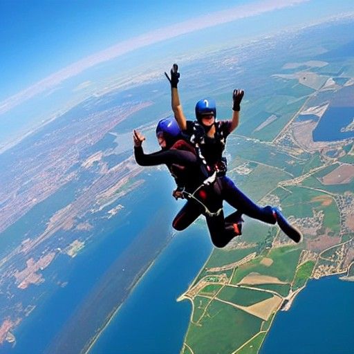 Skydiving Adventure in Freefall