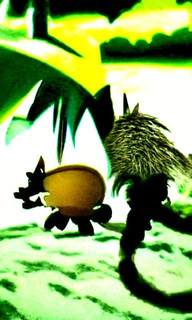 Scratch and Grounder Coconut Hideout