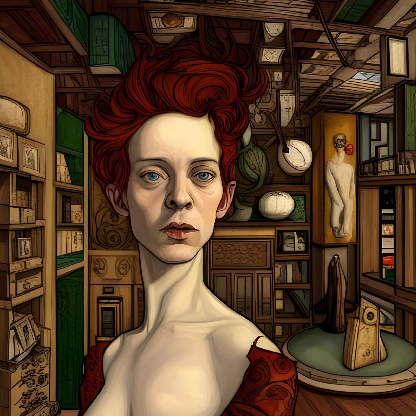 Surreal Machines: A Dystopian Hyperrealistic Vision
