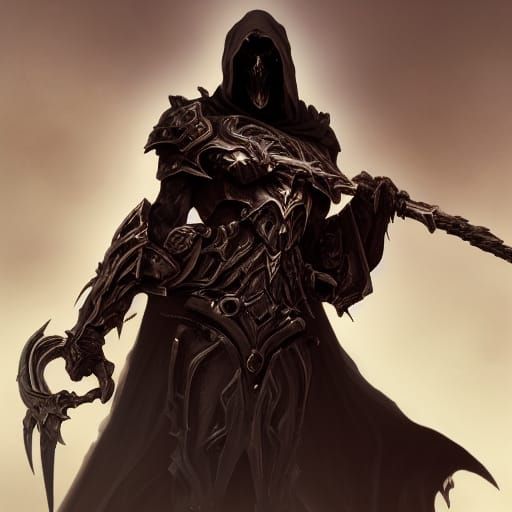 Darksiders Death: Scythe, Armor, and Desert Bones