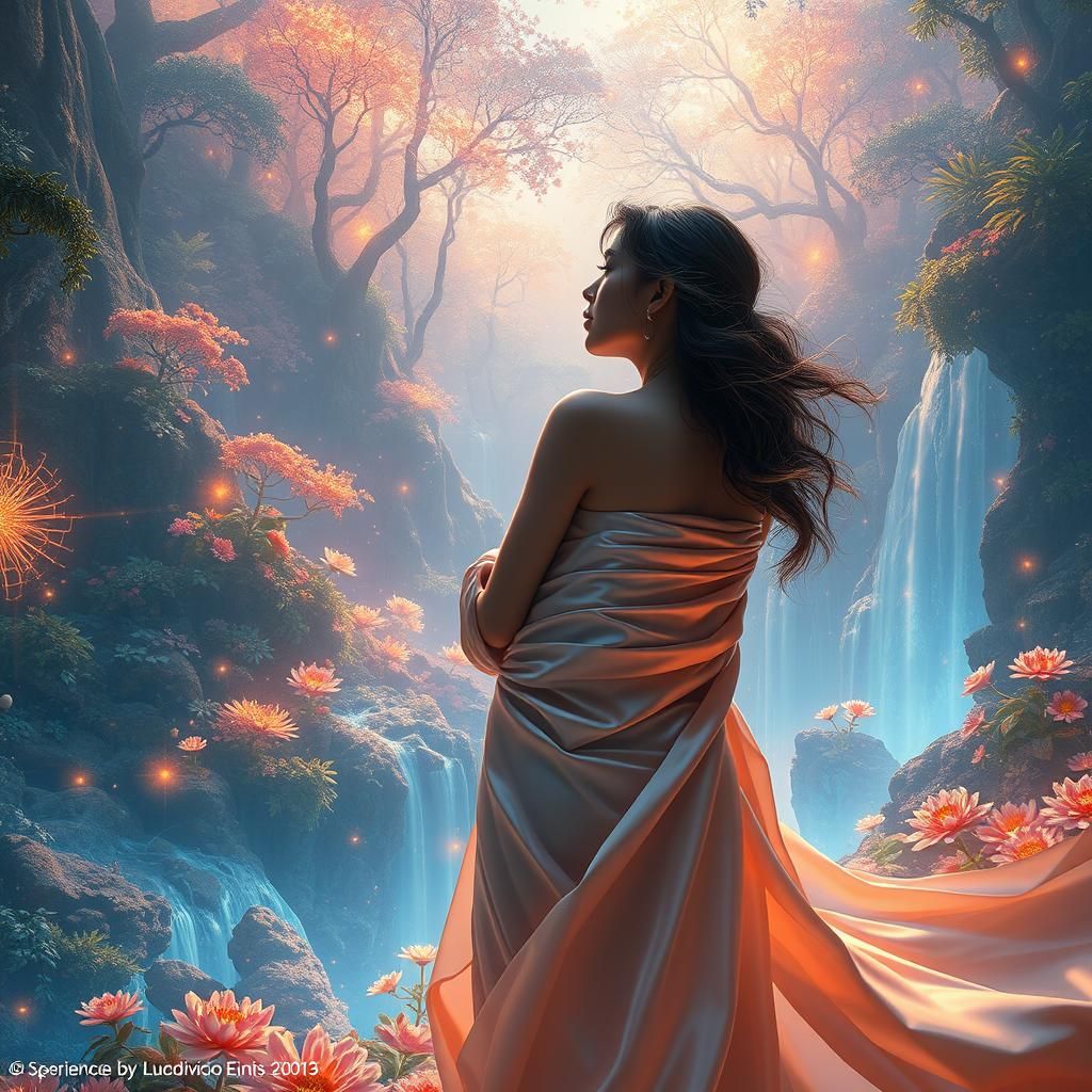 Ethereal Dreamworld Inspired by Ludovico Einaudi, Fantasy Co...