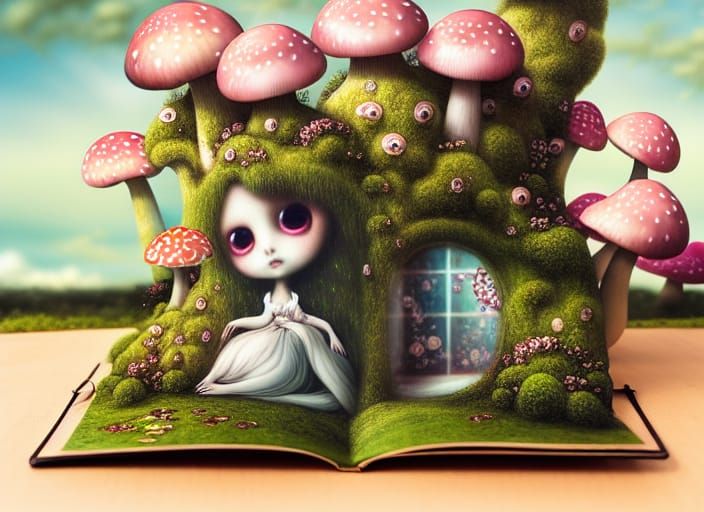 Pop up book