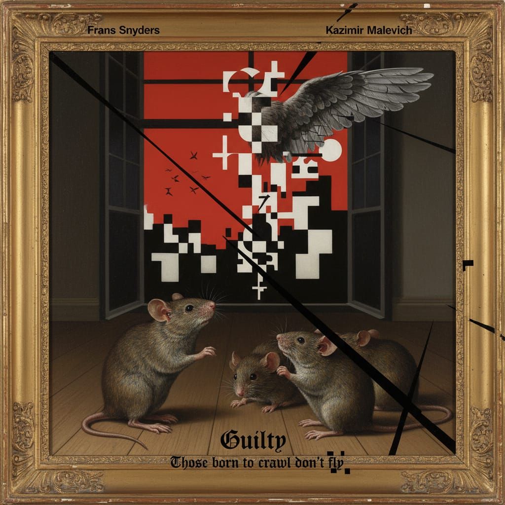 Mice Crawling Indoors: A Painting in the Style of Snyders & ...