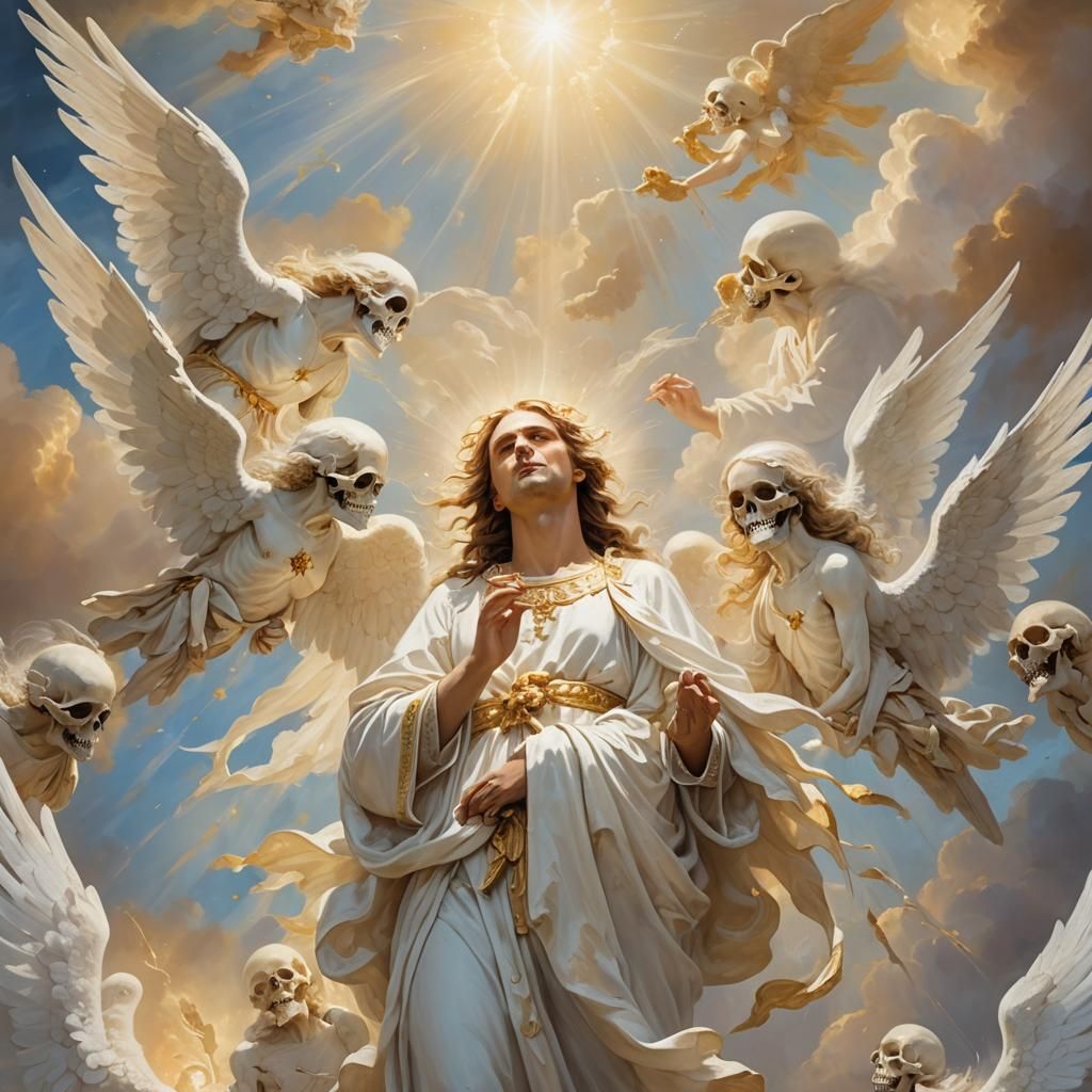 Angelic Vision of Heaven in Soft Focus