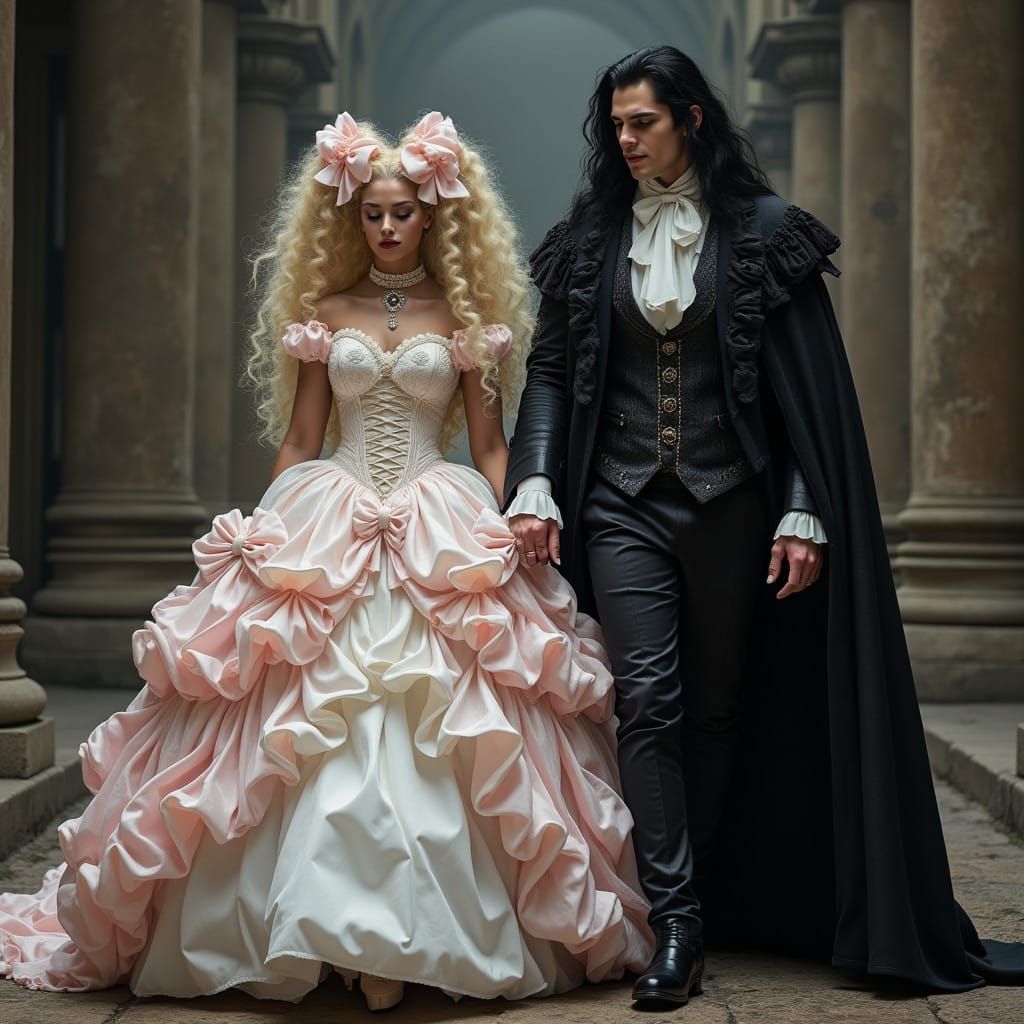 Gothic Romance Vampire Couple