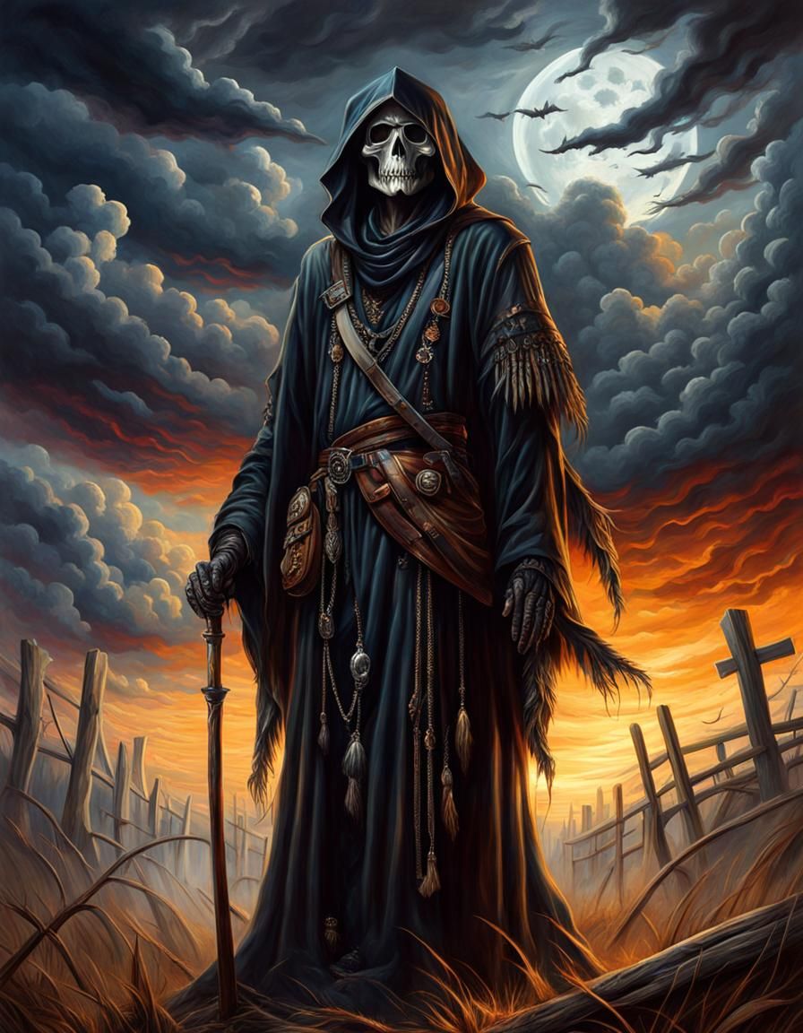 Bohemian Punk Guardian in Halloween World