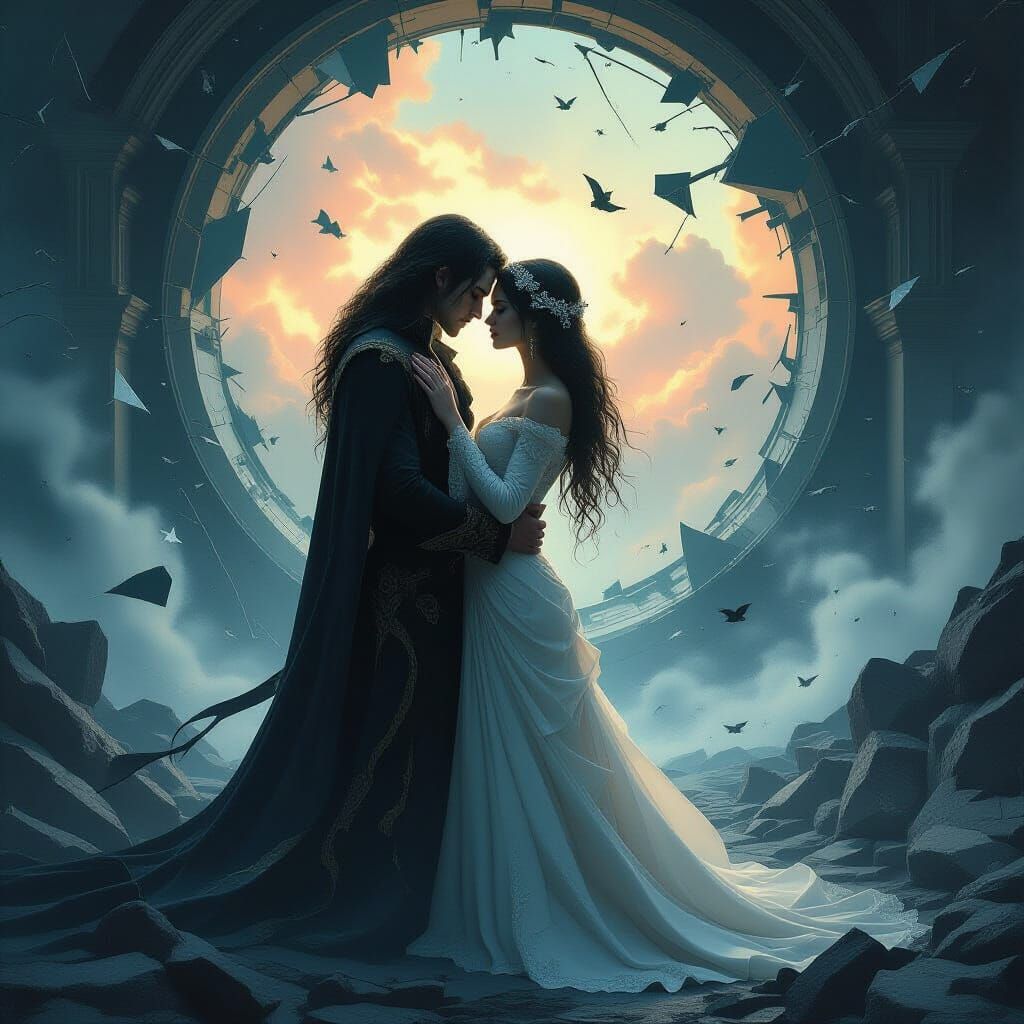 Ethereal Romance in Shattered Dimension