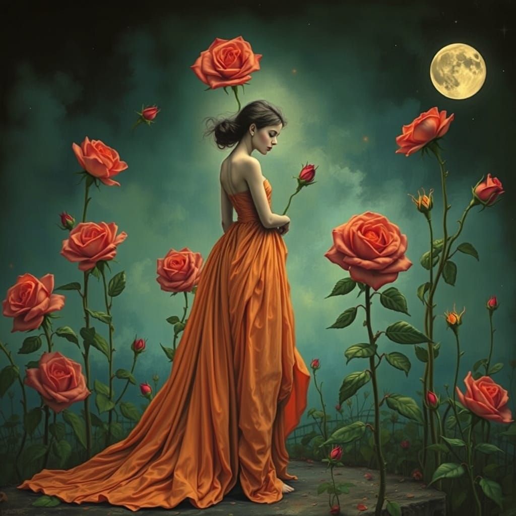 Edge-to-Edge Inspiration Canvas Leonora Carrington generate ...