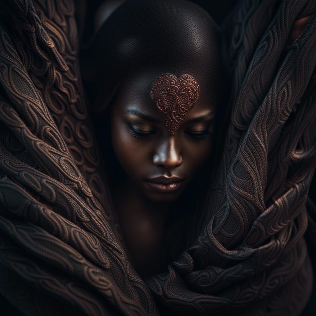 Intricate Soul in Hyperrealistic Style