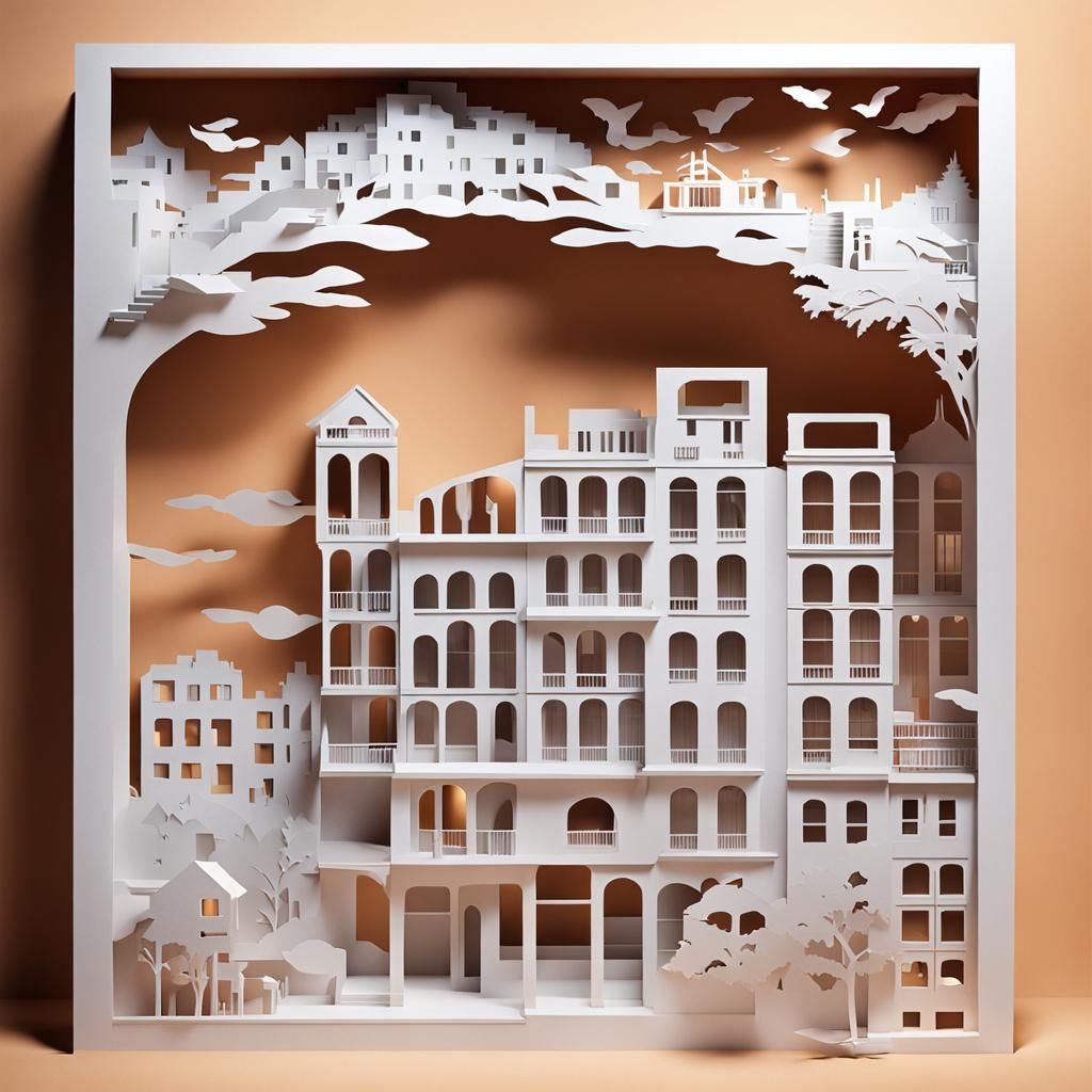 Stylish Papercraft Black Hole: Functional Design