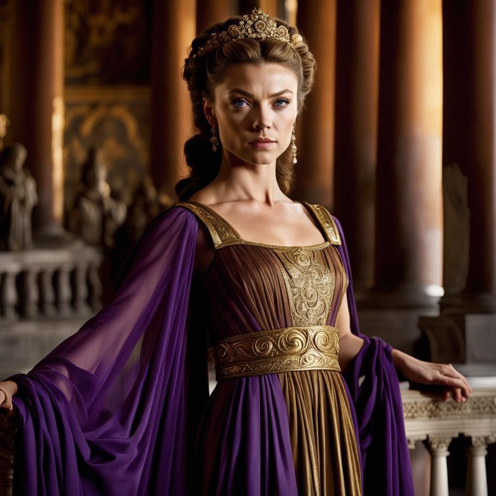 Natalie Dormer as Roman Senator in Palace