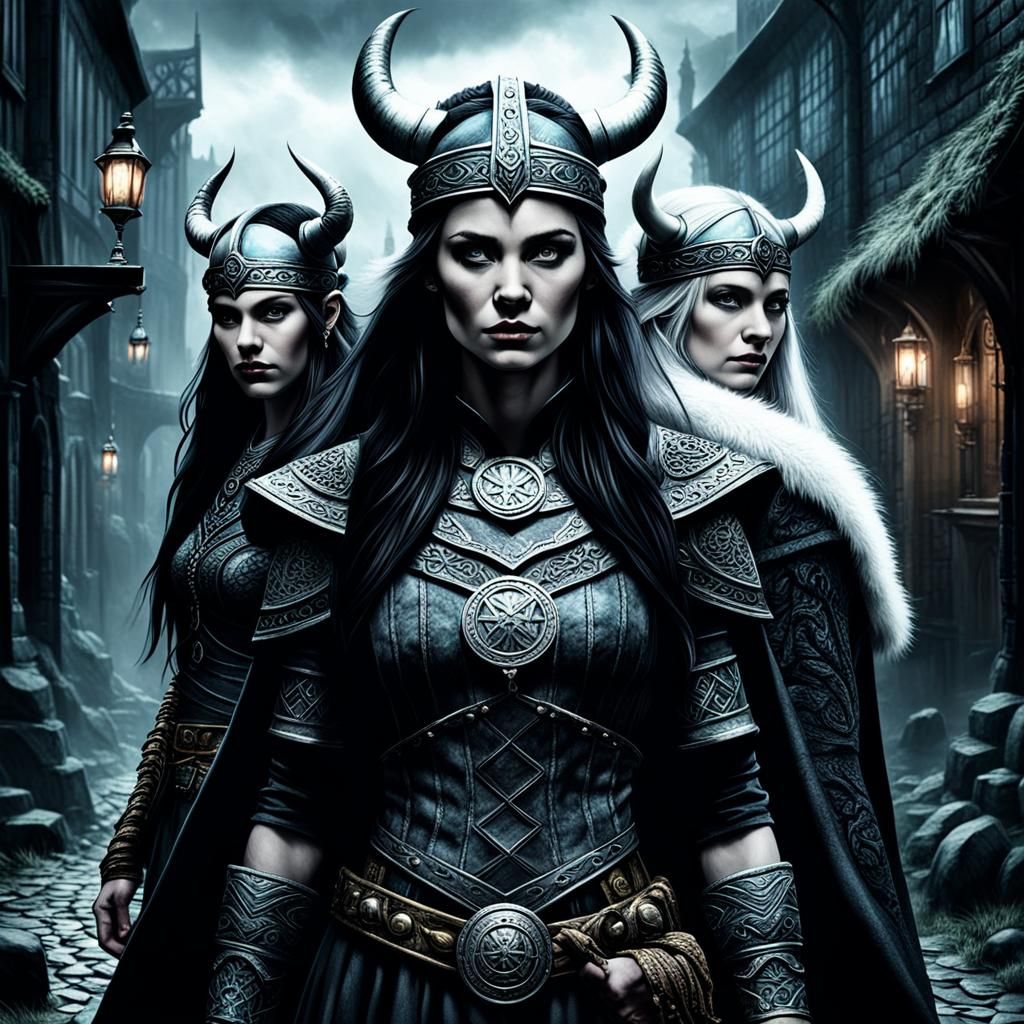 Viking Dark Fantasy: Maiden, Mother, Crone