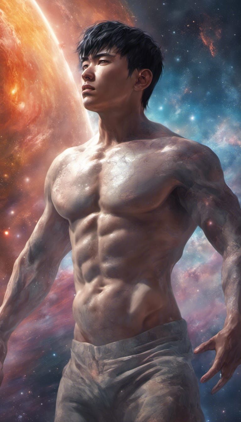China muscular man