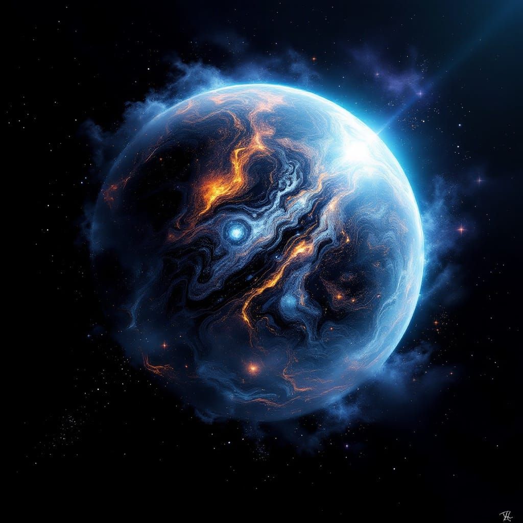 Ethereal Mercury in Retrograde: A Dreamlike Vision