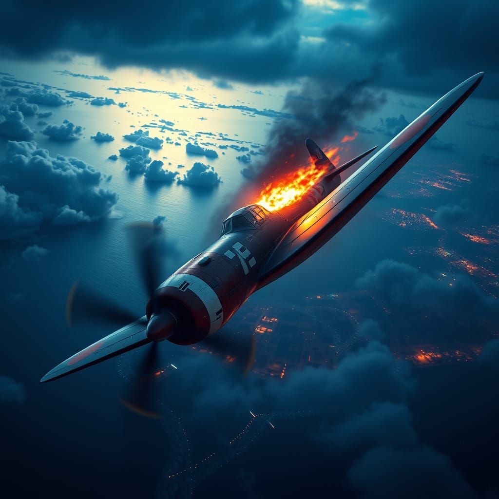 Japanese Plane Unleashes Fury on Pearl Harbor in Stunning 8K...