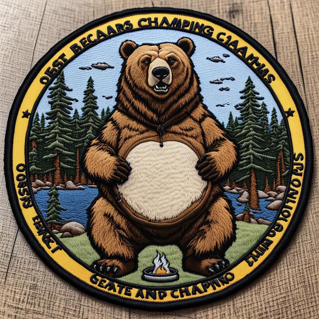 Obese Bears Win Camping Championship Award