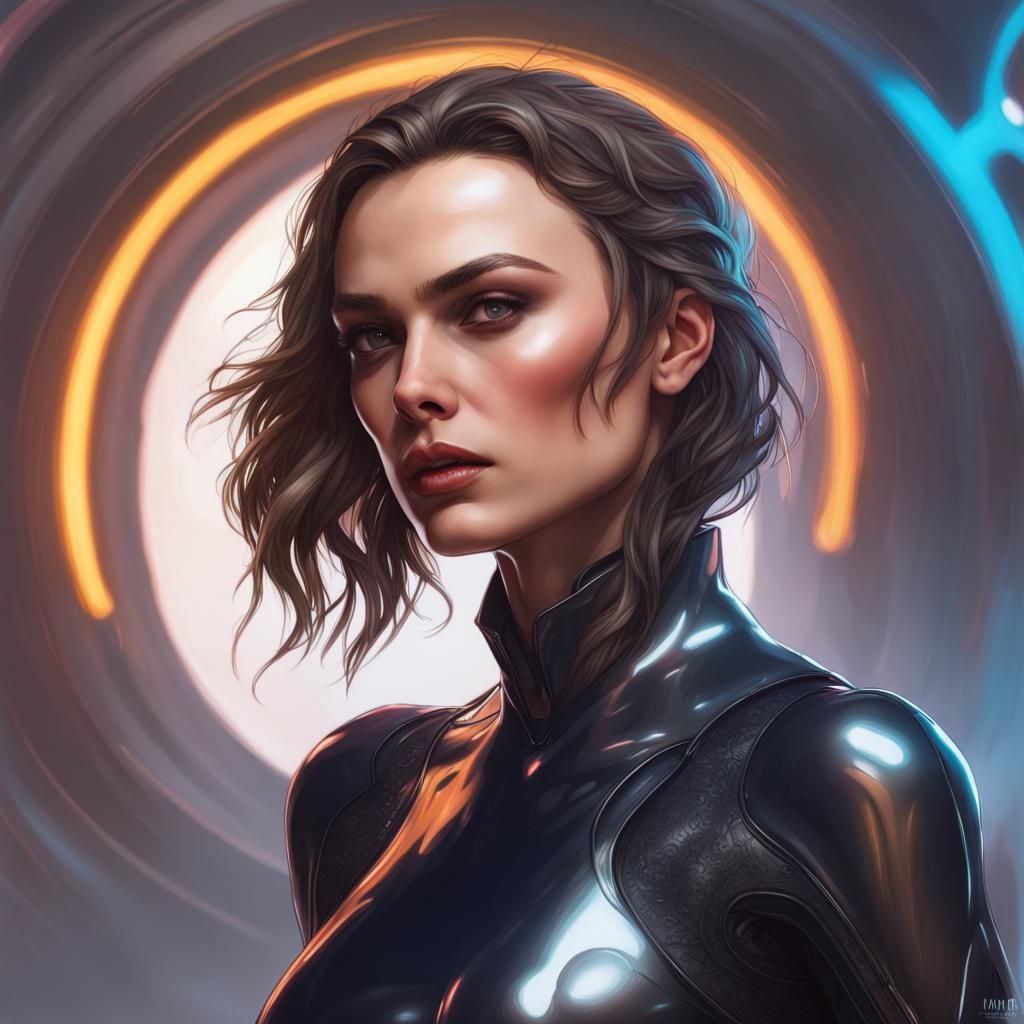 Latex Portrait in the Style of Artgerm