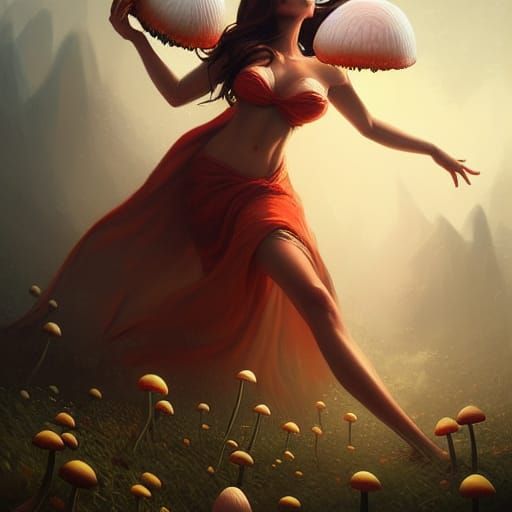 Goddesses Clash: A Digital Artstation Concept