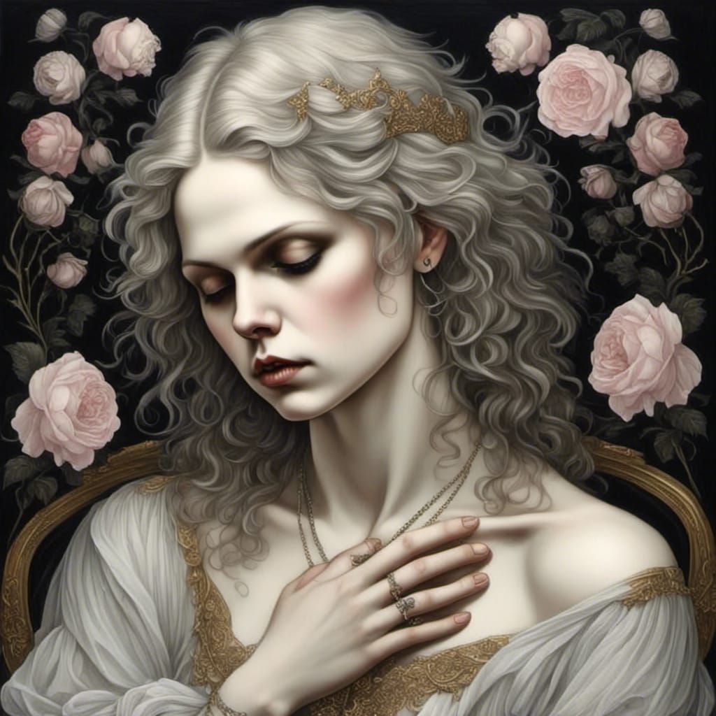 Hope Dies Hard: AI Generated Text Art