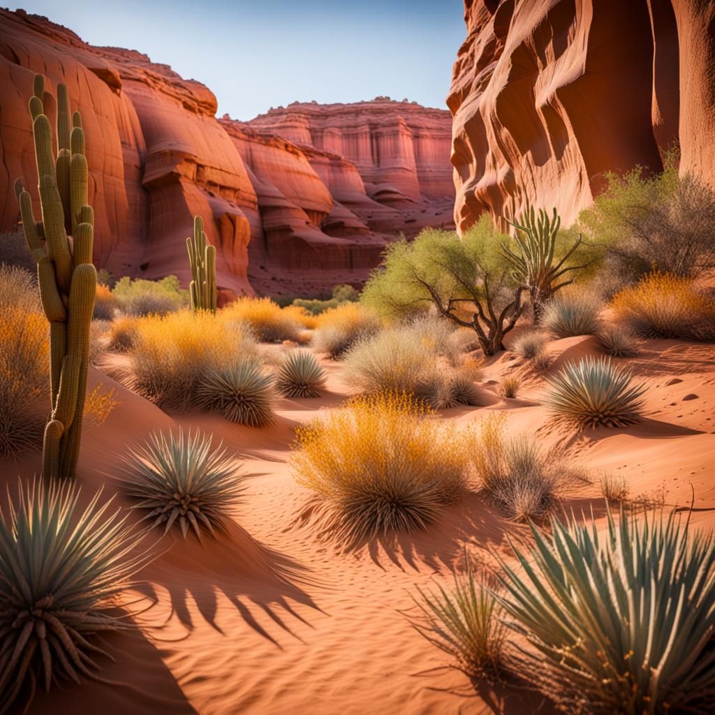 Stunning Subtropical Desert Landscape Photography