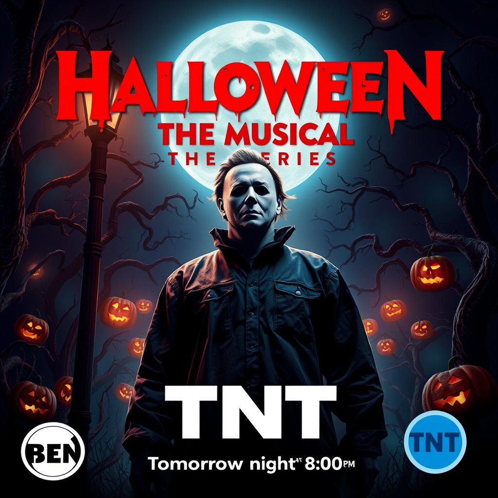 Halloween The Musical Poster: Michael Myers Unveiled