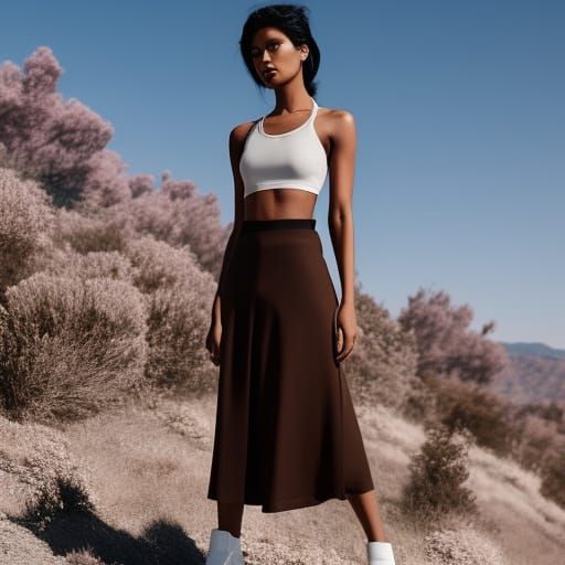 Anime Girl in Ghibli Style, Key Visual Art