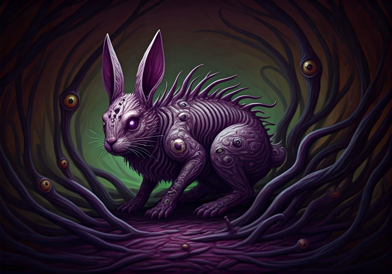 Eldritch Abomination in Rabbit Disguise