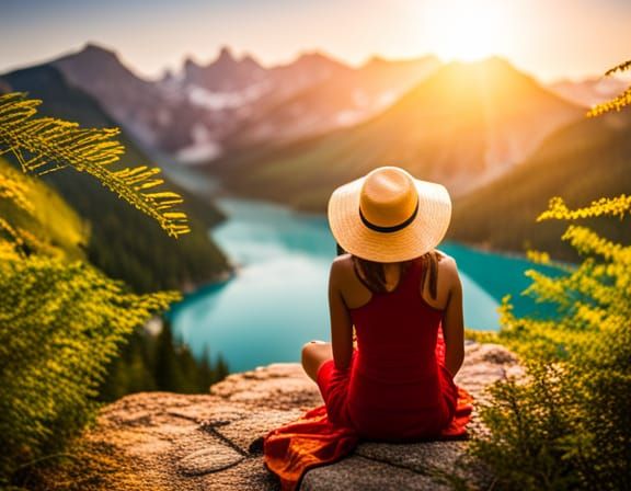 Wellness and Travel Photography with Bokeh