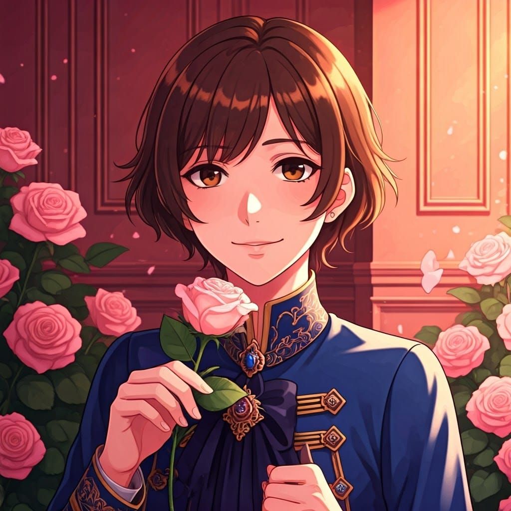 Regal Haruhi Fujioka in Lavish Victorian Setting