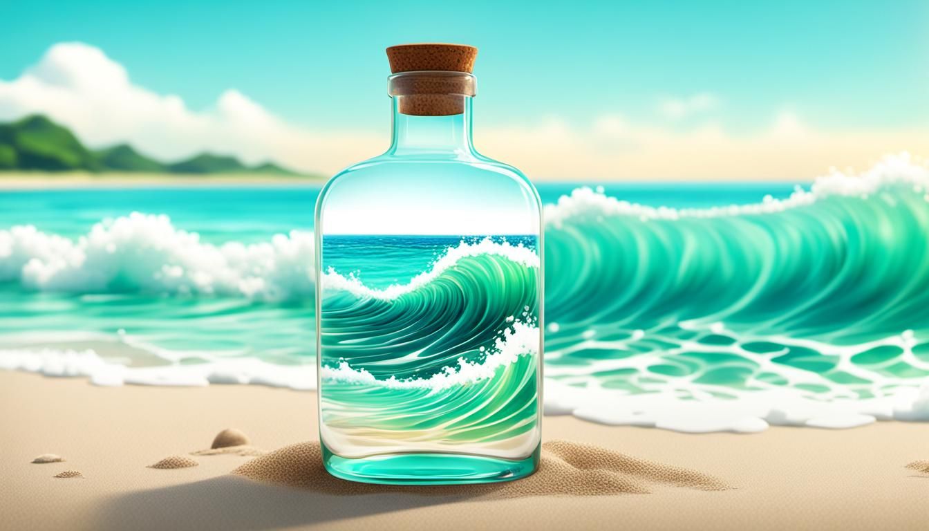 Beach in a Bottle: Japanese Manga Art