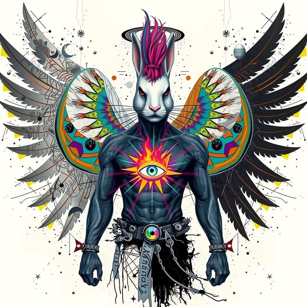 Punk Faith, Our Goth Punk Easter Bunny Of Social Rebellion, ...
