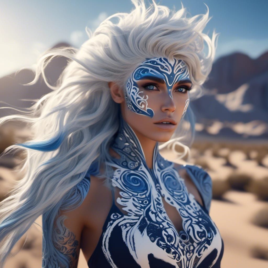 Bodypaint lora in progress